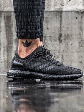 adidas Pureboost DPR Sz 12 In Core Black/Core Black/Core Black